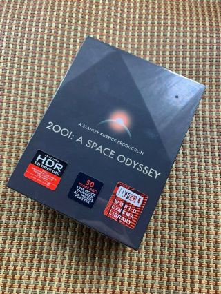 2001 Space Odyssey 4k,  2bd Bluray,  China Wcl Edition,  New/sealed
