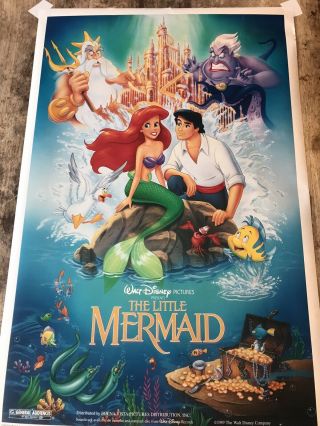 Banned Ds Movie Poster Of The Little Mermaid Nss 890105 No 06831