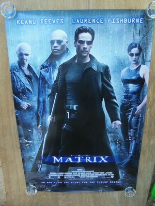 The Matrix (1999) Movie Poster - Rolled - Double - Sided