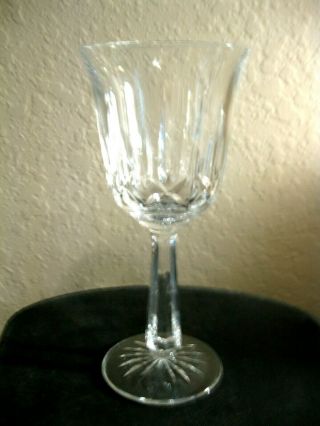 Waterford  Ballyshannon Crystal Wine Glass 6 7/8 " Tall Made In Ireland