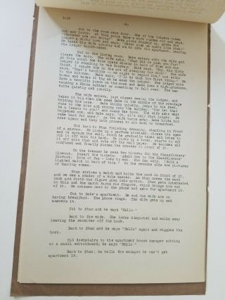 LAUREL & HARDY Short Subject Script /1932 Their First Mistake 3