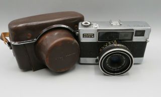 Vintage Fujica 35 Auto - M 1:2.  8 F=4.  7cm Film Camera With Case