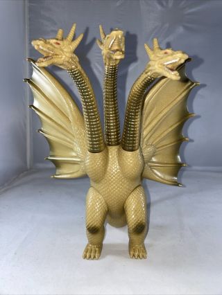 1984 Bandai Authentic King Ghidorah Godzilla Vintage 9 " Figure