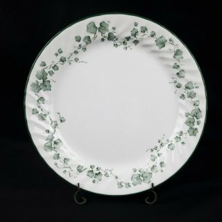 Set Of 6 Corelle By Corning Callaway Green Ivy White Swirl 10 1/4 " Dinner Plates