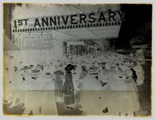 1917 Movies Rialto Theatre NY Douglas Fairbanks Glass Photo Camera Negative 2 3