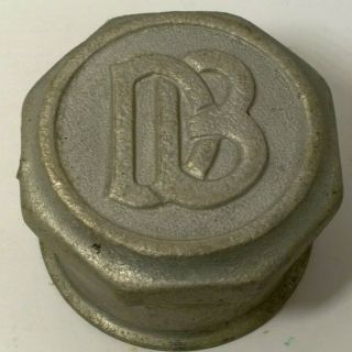 Vintage Dodge Brothers " Db " Axle / Wheel Center Hub Cap / Grease Cover