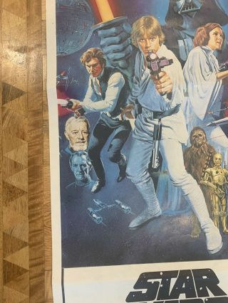 STAR WARS Australian Daybill Movie Poster 1977 3