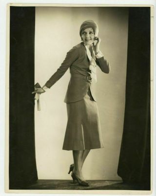 Nancy Carroll 1930 Flapper Girl 11x14 Devils Holiday Otto Dyar Photo Dbl Wt Xl66