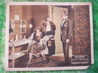 Olive Thomas - Lobby Card - Footlights And Shadows - Lost Silent Film