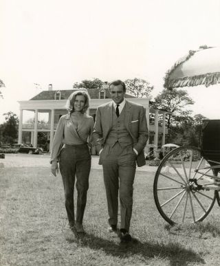 James Bond Spy Sean Connery & Honor Blackman Goldfinger Photograph 1964 2