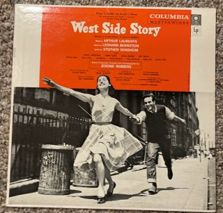 Vintage West Side Story Musical Lp Record Vinyl Ol 5230 Columbia Masterworks