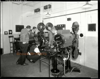 1926 Vitaphone 1st Talkie Movie Equipment Demo Film Photo Camera Negative 3 BB 2