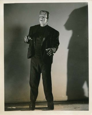 Glenn Strange As The Monster Vintage Abbott And Costello Meet Frankenstein Photo