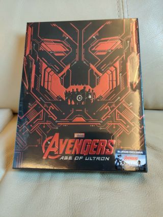Avengers 2 Blufans Exclusive Blu - Ray Steelbook,  Sealed/mint,  Fullslip,  010/700