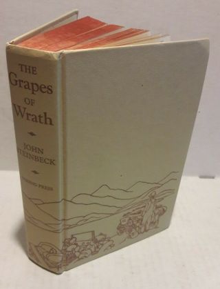 Vtg The Grapes Of Wrath John Steinbeck Hardcover 1939