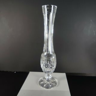 Vintage Waterford Crystal Lismore Bud Vase 9 - 1/4 " Tall