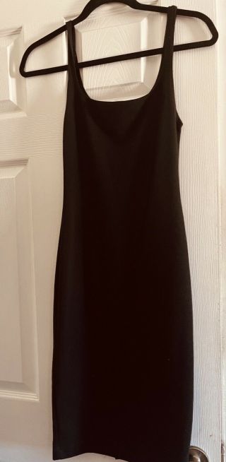 Michelle Baena Black Zara Dress And 2 Photos.