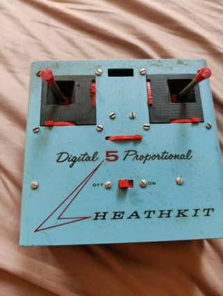 Vintage Heathkit Digital 5 Proportional Remote Control Transmitter