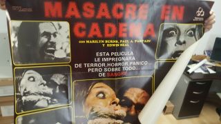 The Texas Chainsaw Massacre.  1974.  Spanish Theatrical Poster
