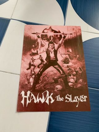 Hawk The Slayer (1980),  John Terry,  Jack Palance,  Press Kit.