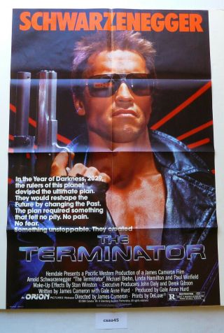 The Terminator - 1984 Movie Poster (840129) - Arnold Schwarzenegger