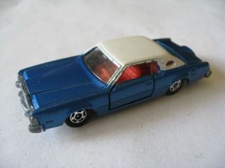 VINTAGE TOMICA FORD CONTINENTAL MARK IV NO.  F4 MADE IN JAPAN 1976 TOMY 2