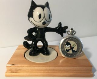 Felix The Cat Limited Edition Fossil Pocket Watch No 4391/15000 -