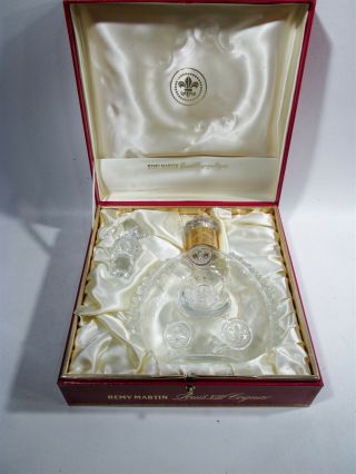 Vtg Baccarat Remy Martin Louis Xiii Crystal Decanter