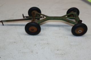 Early Vintage Ertl Or Eska John Deere Farm Wagon Running Gear 1/16