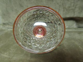 Vintage Tiffin Franciscan Williamsburg Ruby Stained Candy Dish Cover Lid - only 3