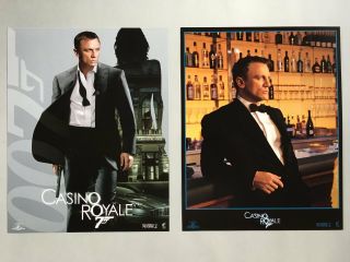 Casino Royale James Bond U.  S.  Lobby Card Set Of 12