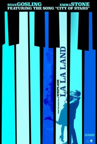 La La Land (2016) Authentic Movie Poster - Double Sided - 27x40 Rolled