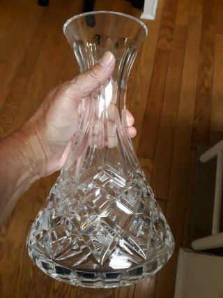 Waterford Crystal Lismore Carafe 9 " Tall 28 Ounce Wine Decanter