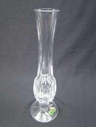 Waterford Lismore Bud Vase 9 1/4in Clear Cut Crystal