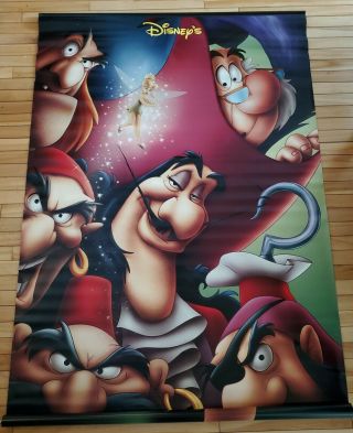 Peter Pan Return To Neverland 2002 47x71 Double Sided Vinyl Movie Banner Mgm