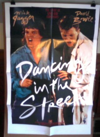 Live Aid - Dancing In The Streets - Mick Jagger - David Bowie - Movie Poster