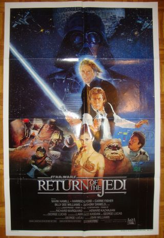Star Wars: Episode Vi - Return Of The Jedi - Sci - Fi - R.  Marquand - Os Int’l Style B (2