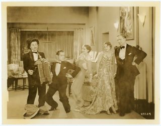 Norma Shearer & Cast In The Divorcee 1930 Production Still Photograph