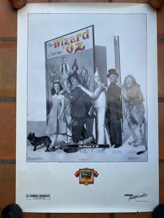 The Wizard Of Oz R1989 Os 27x40 Movie Poster - 50th Anniversary Edition