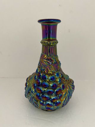 Carnival 9” Purple Imperial Grape Decanter Vase