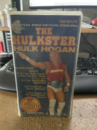 Wwf The Hulkster Hulk Hogan Vhs Coliseum Video Tape Wrestling Wwe Vintage