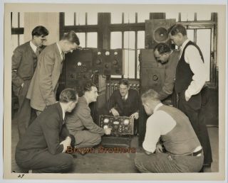 1926 Vitaphone 1st Talkie Movie Equipment Demo @ Bell Laboratories Photo 1 - Bb