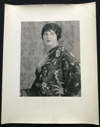 1920s Silent Film Actress Leatrice Joy Oversized Dbw Photo By Eugene Richee 4