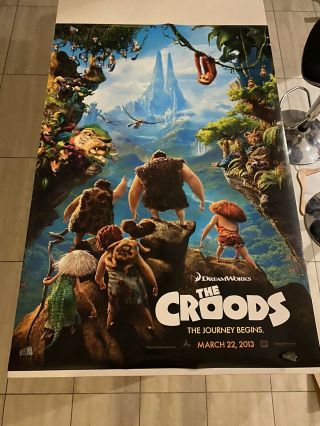 The Croods (2013) Lenticular Movie Poster 27x40