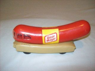 Vintage 1990 Oscar Mayer Wienermobile Hot Dog Advertising Bank 3