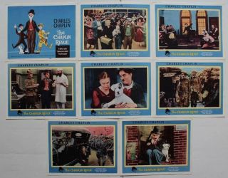 Charlie Chaplin Revue Us Lobby Card Set