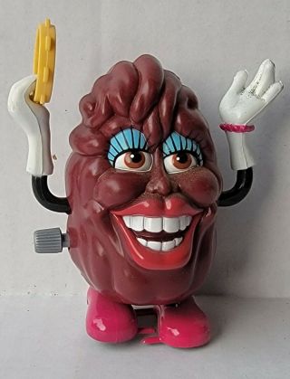 California Raisin Wind Up Toy 1998 Vintage Advertising Collectible Rare