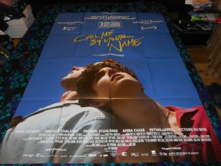 Call Me By Your Name - Huge French Poster - Chalamet/hammer