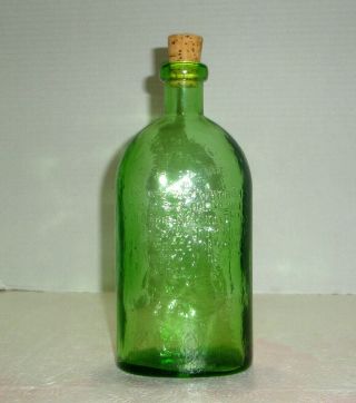 Vintage Wheaton Green Bottle Franks Safe Kidney and Liver Cure Roichester,  NY 3