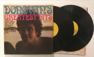 Donovans Greatest Hits Vinyl Record Lp Vintage Oop Bxn 26439
